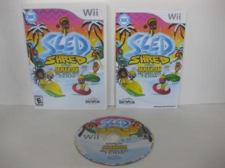 Sled Shred featuring the Jamaican Bobsled Team - Wii Game